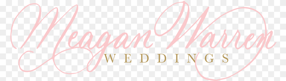Meagan Warren Weddings Logo Calligraphy, Text, Handwriting, Dynamite, Weapon Free Png Download