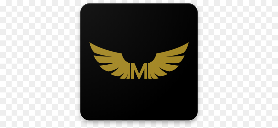Meagl White Eagle On Black Background, Emblem, Logo, Symbol, Animal Free Png Download