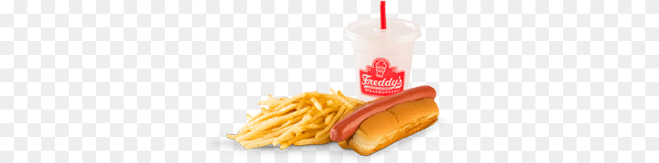 Meal Hot Dog Freddy39s Frozen Custard Amp Steakburgers, Food, Ketchup, Fries Free Png Download