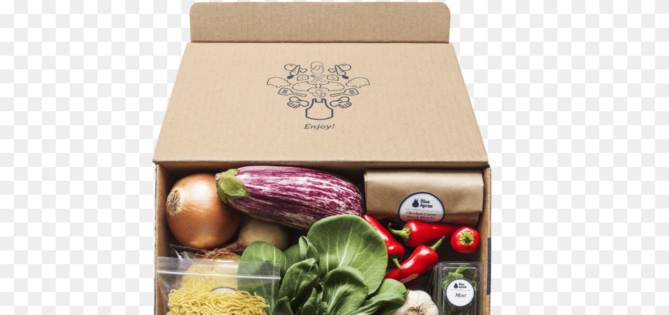 Meal Kit, Box, Food, Produce, Cardboard Free Transparent Png