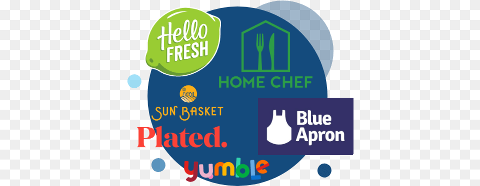 Meal Kits Comparison Site Blue Apron App, Advertisement, Poster, Logo, Light Free Png