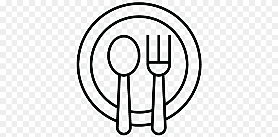 Meals Icon Circle, Cutlery, Fork, Chandelier, Lamp Png