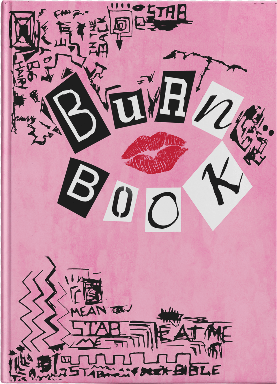 Mean Girls Burn Book Cover, Advertisement, Poster, Publication, Text Png Image