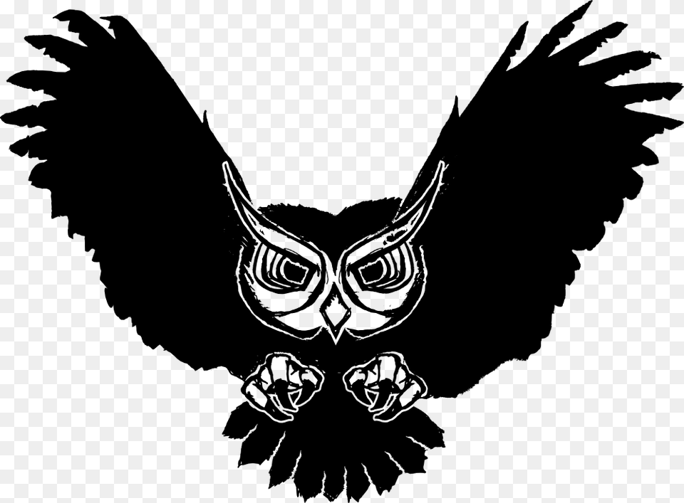 Mean Owl Clip Art, Person, Stencil, Emblem, Symbol Free Transparent Png