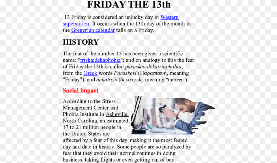 Meaning History Of Friday The, Photography, Adult, Man, Male Free Png