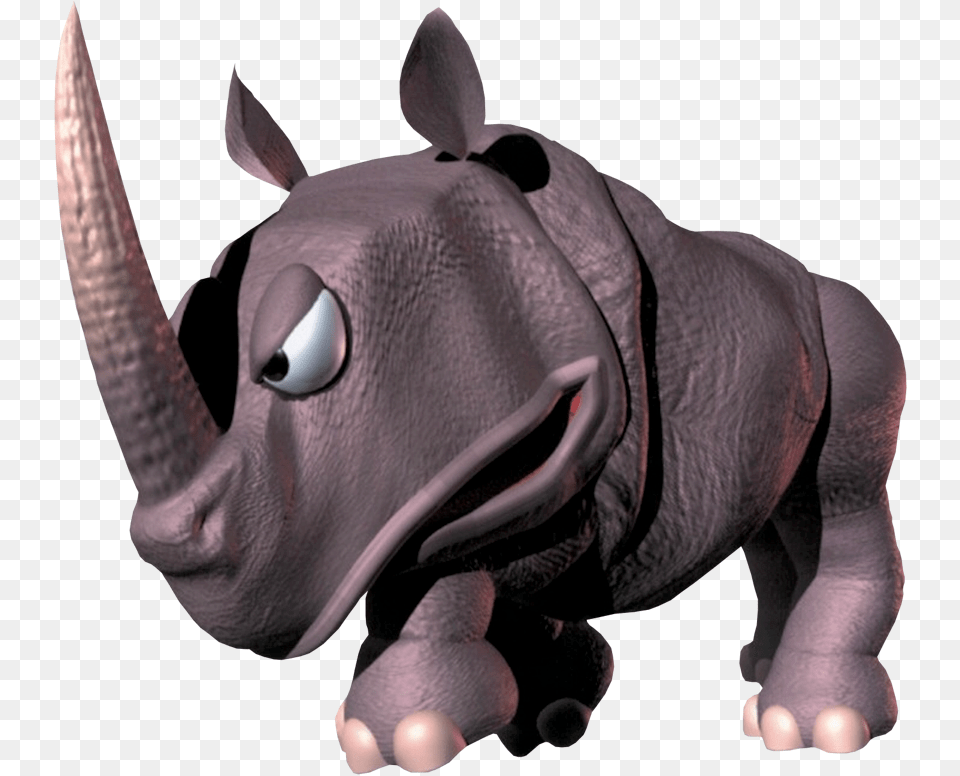 Meanwhile Rambi Struts Around Like He Owns The Place Donkey Kong On Rhino, Animal, Wildlife, Mammal Free Png Download