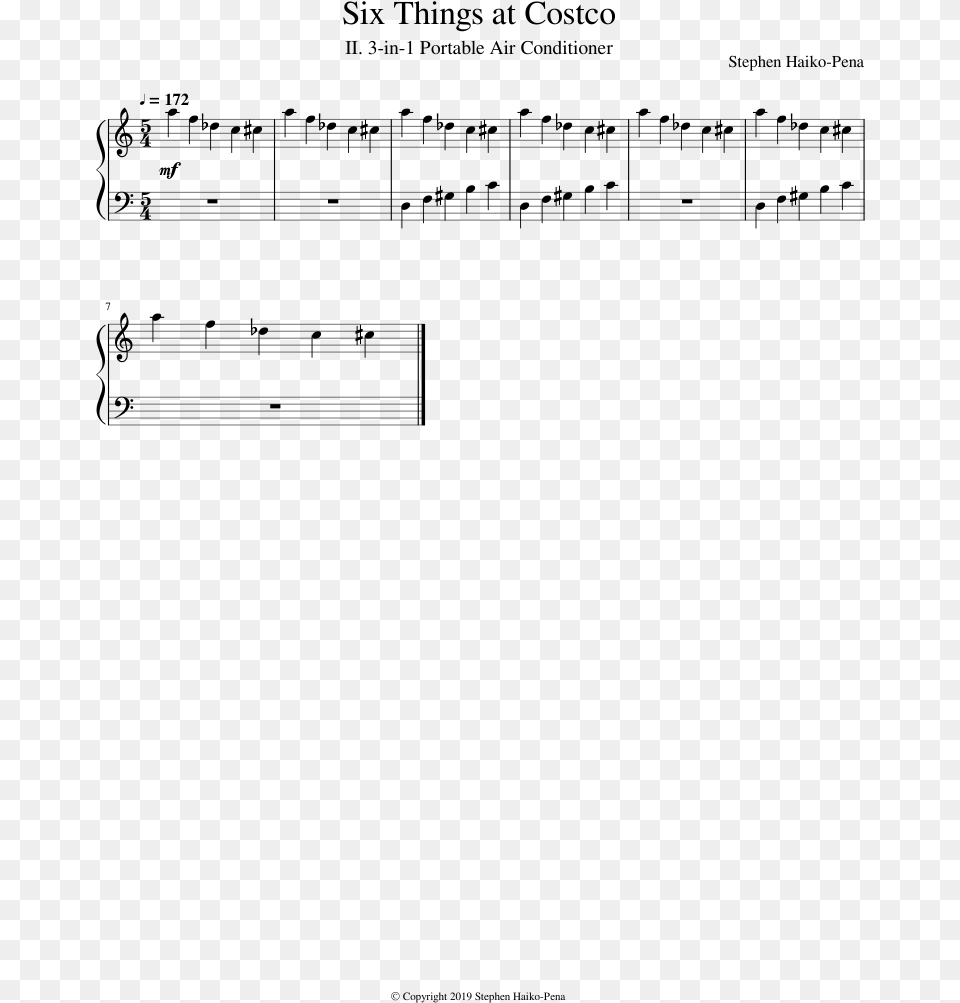 Measure Music On Piano, Gray Free Transparent Png