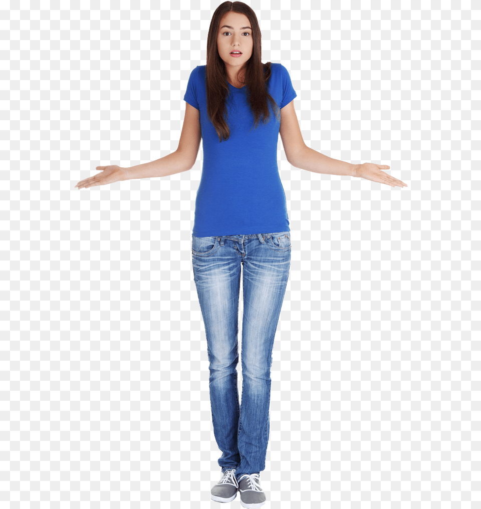 Measurement Girl, Clothing, T-shirt, Jeans, Pants Free Transparent Png