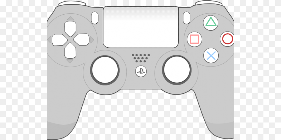 Measurements Of Ps4 Controller, Electronics, Joystick Free Png Download