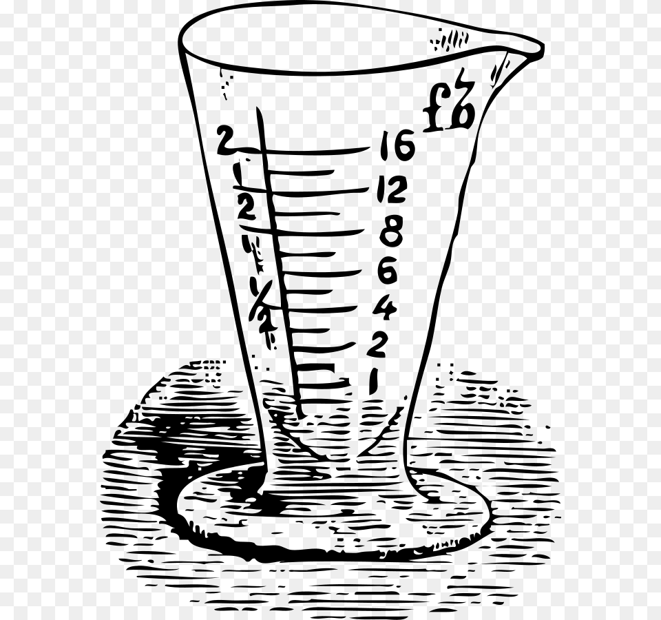 Measuring Glass In Drams Svg Clip Arts Measuring Glass Science, Gray Free Png