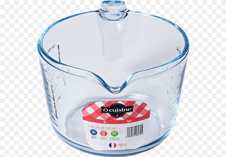 Measuring Jug With Lid U2013 Cuisine Pyrex Sklenena Odmerka, Cup, Measuring Cup Png Image