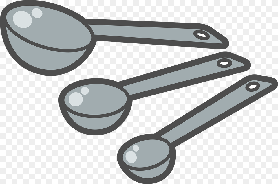 Measuring Spoon Clipart, Cutlery, Chart, Plot Png Image