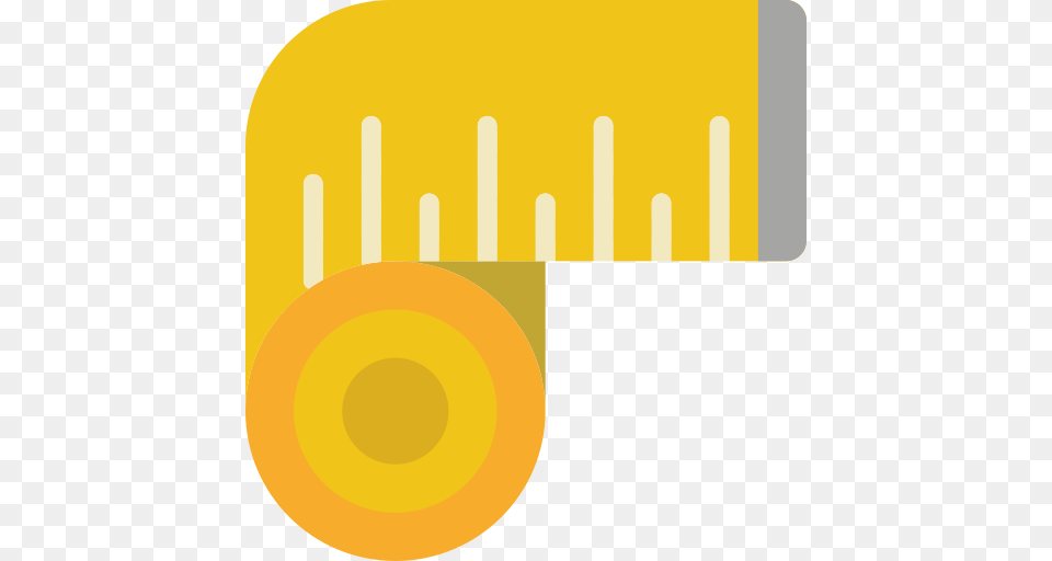 Measuring Tape Icon With And Vector Format For Unlimited, Text Free Transparent Png
