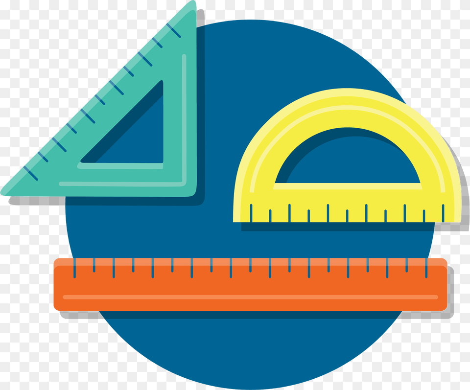 Measuring Tools Clipart, Triangle, Bulldozer, Machine Png