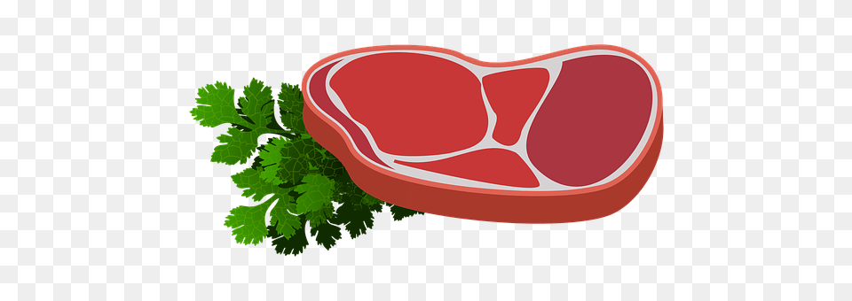 Meat Herbs, Plant, Food, Mutton Png Image