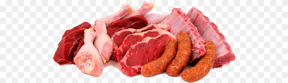 Meat Background Images Fresh Meat Food, Pork, Beef, Hot Dog, Mutton Free Png Download