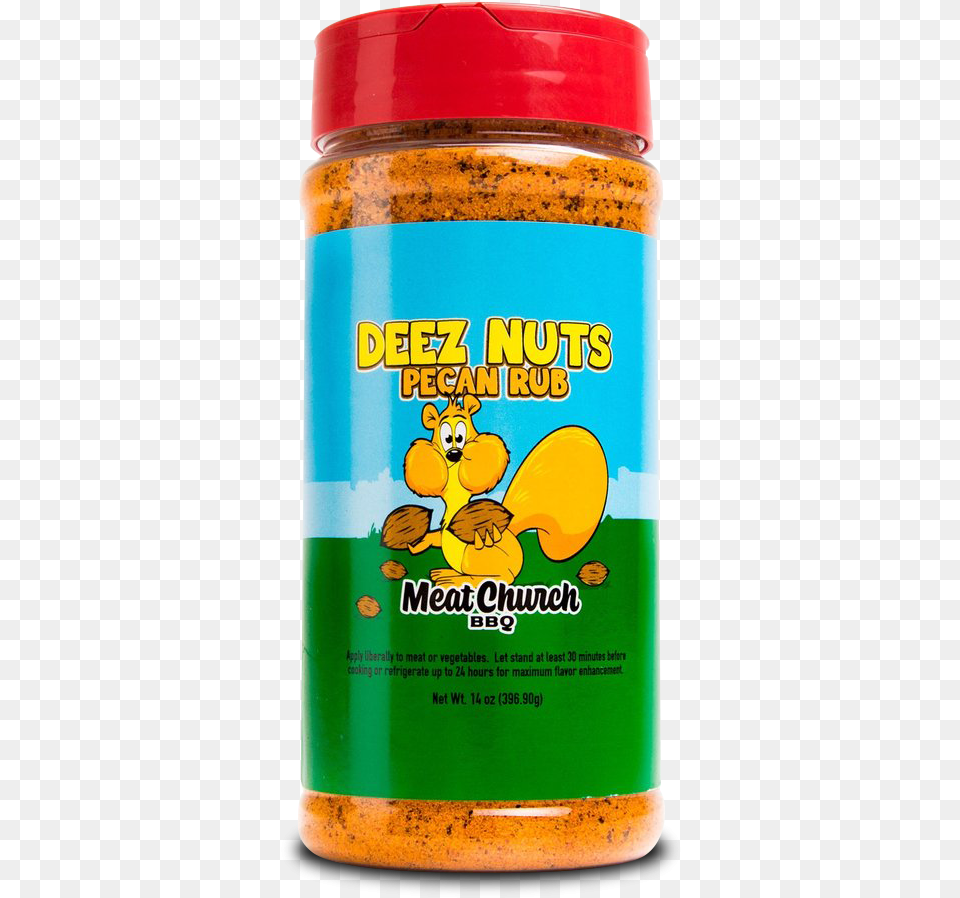 Meat Church Deez Nuts Honey Pecan Bbq Rub Meat Church Deez Nuts, Food, Mustard, Can, Tin Png