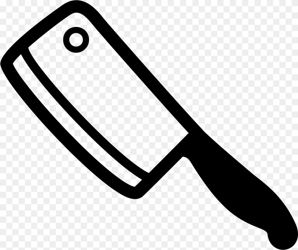 Meat Cleaver Comments Chopping Knife Icon, Blade, Weapon, Bow Free Transparent Png