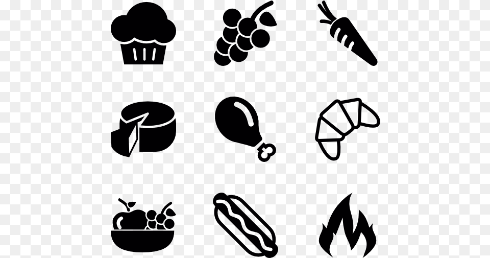 Meat Icons Food Meat Icons, Lighting Free Transparent Png