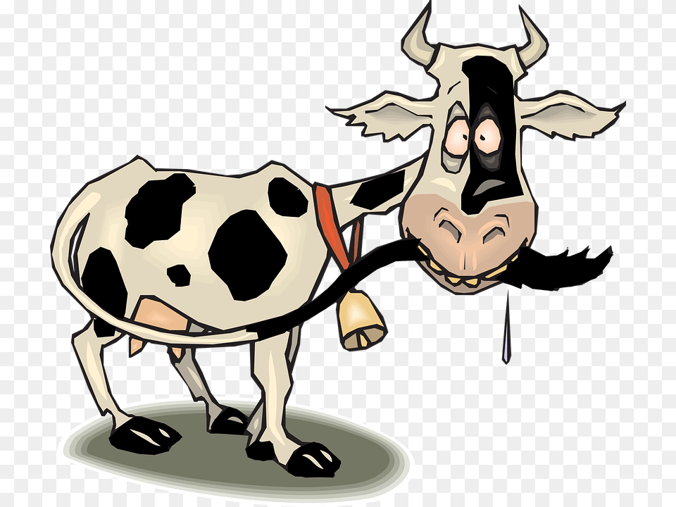 Meatball Clip Art Black And White, Animal, Mammal, Cattle, Cow Png