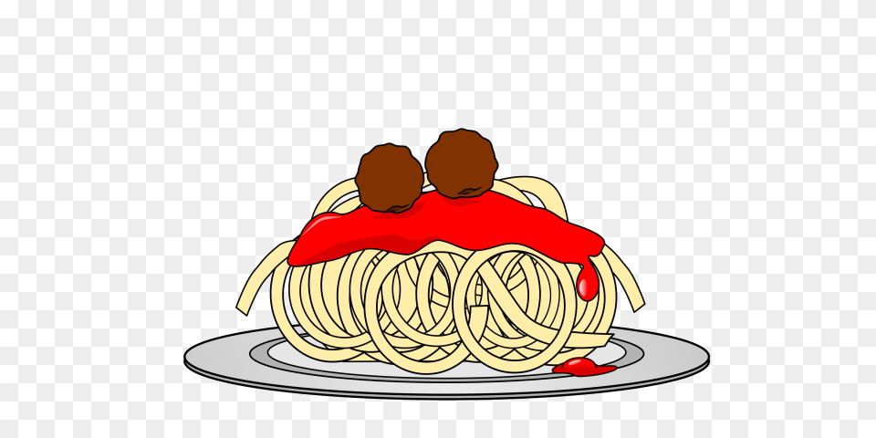 Meatball Clipart Black And White, Food, Pasta, Spaghetti, Food Presentation Png