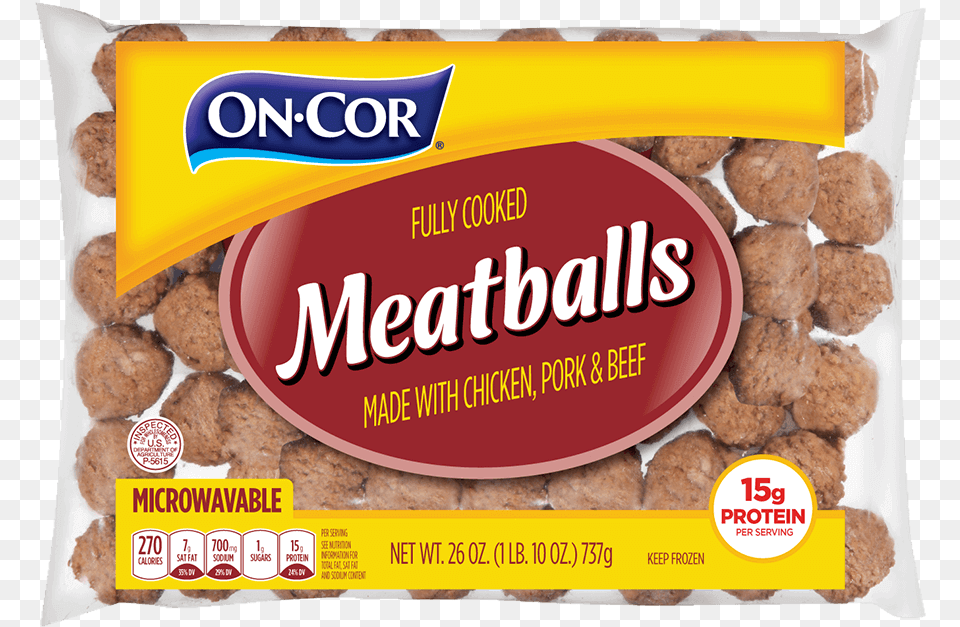 Meatballs On Cor Meatballs 26 Oz Bag, Food, Fried Chicken, Nuggets, Snack Free Transparent Png