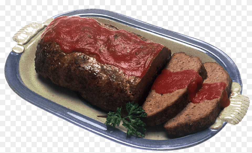 Meatloaf On A Tray, Food, Meat, Meat Loaf, Pork Free Transparent Png