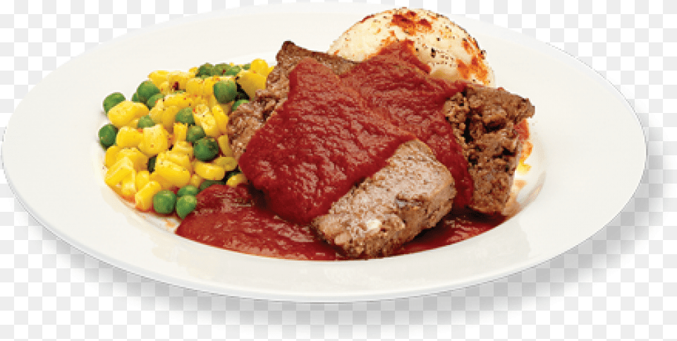 Meatloaf With Tomato Sauce Roast Beef, Food, Meal, Meat, Meat Loaf Free Transparent Png