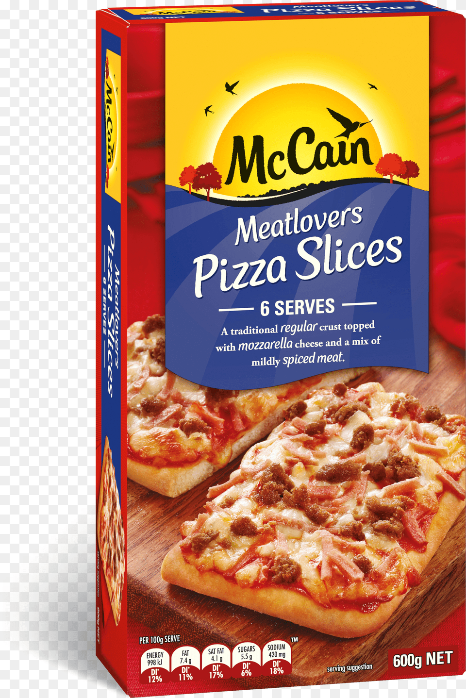 Meatlovers Pizza Slices 600g Full Size Download Seekpng Meat Lovers Pizza Slices Png