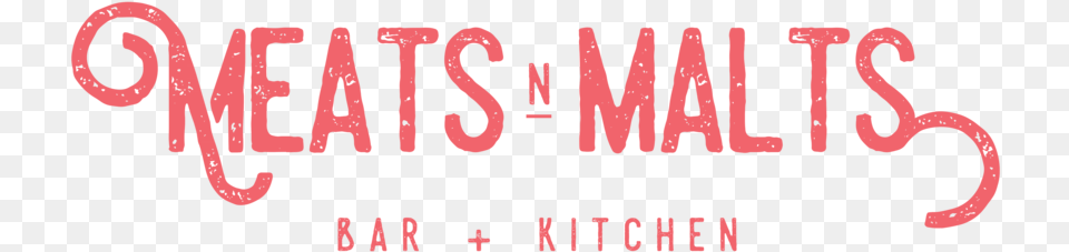 Meats N Malts Small Calligraphy, Text Free Transparent Png