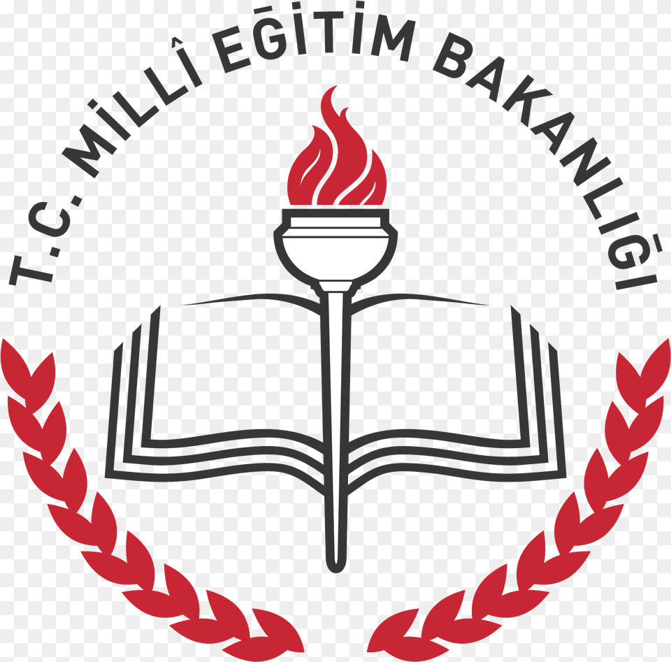 Meb Logo Il Milli Eitim Mdrl Logo, Light, Emblem, Symbol, Torch Png