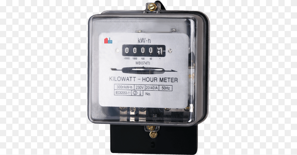 Meba Home Energy Meter Mb074ti Energy Meter Machine, Gas Pump, Pump Free Transparent Png