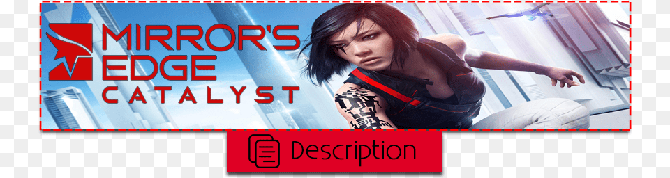 Mec Description Mirrors Edge Catalyst Collector39s Edition, Adult, Person, Woman, Female Free Png