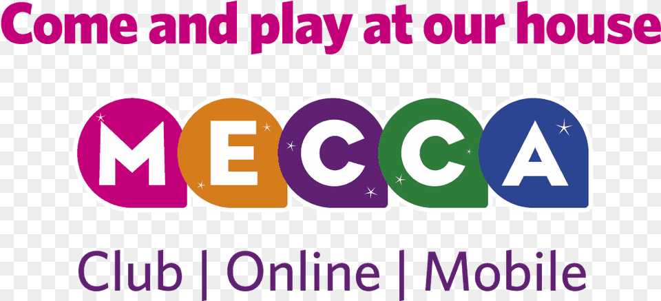 Mecca Bingo Mecca Bingo Logo, Purple, Text Free Transparent Png