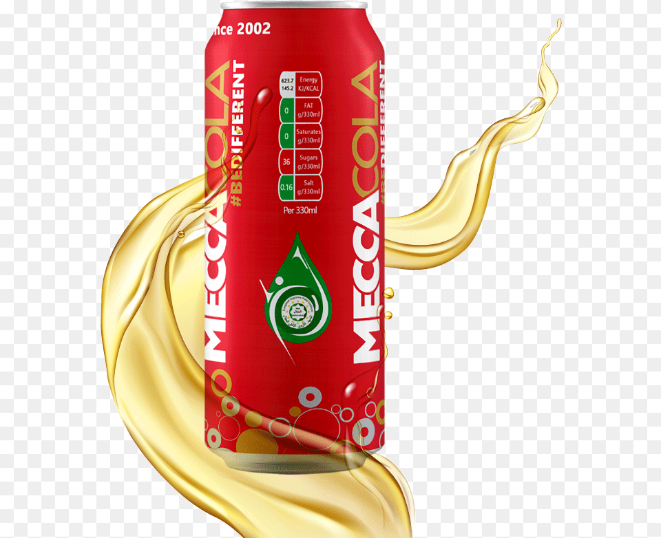 Mecca Cola, Can, Tin, Beverage, Coke Png