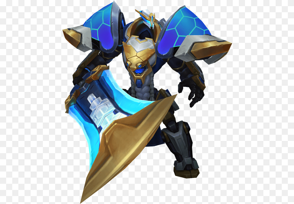 Mech Pilot Teamfight Tactics League Of Legends Wiki Fandom Tft Garen, Knight, Person, Blade, Dagger Png Image