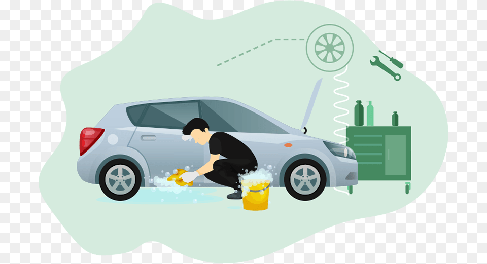 Mechanic Car Tools, Car Wash, Vehicle, Transportation, Adult Free Png Download