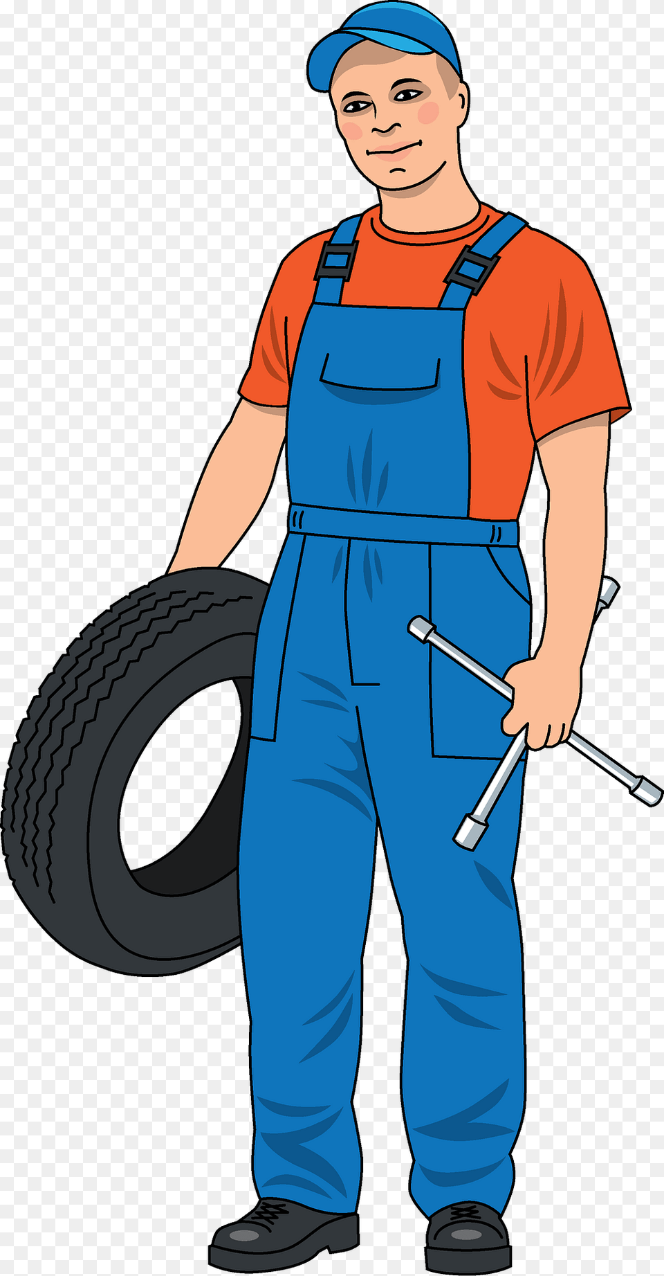 Mechanic Clipart, Clothing, Pants, Adult, Person Free Png