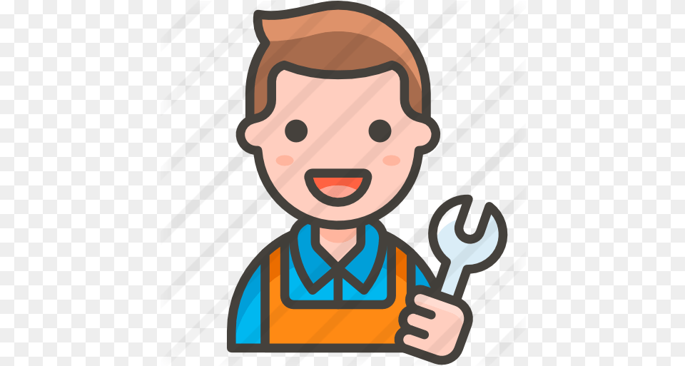 Mechanic Clipart Office Worker, Cutlery, Photography, Baby, Person Free Png Download