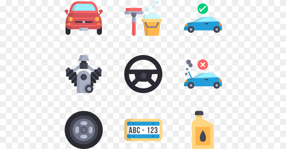 Mechanic Elements Car Mechanic Icon 3d, Transportation, Vehicle, License Plate, Machine Free Transparent Png