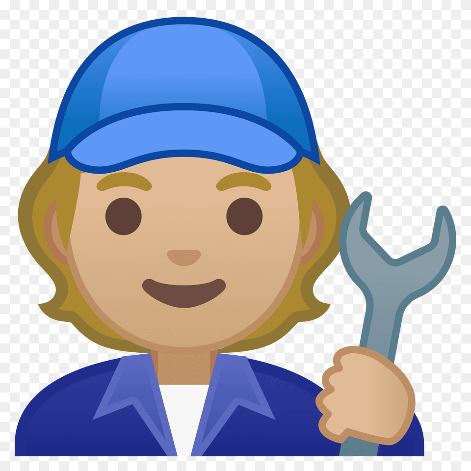 Mechanic Emoji Clipart, Hat, Cap, Clothing, Water Png Image