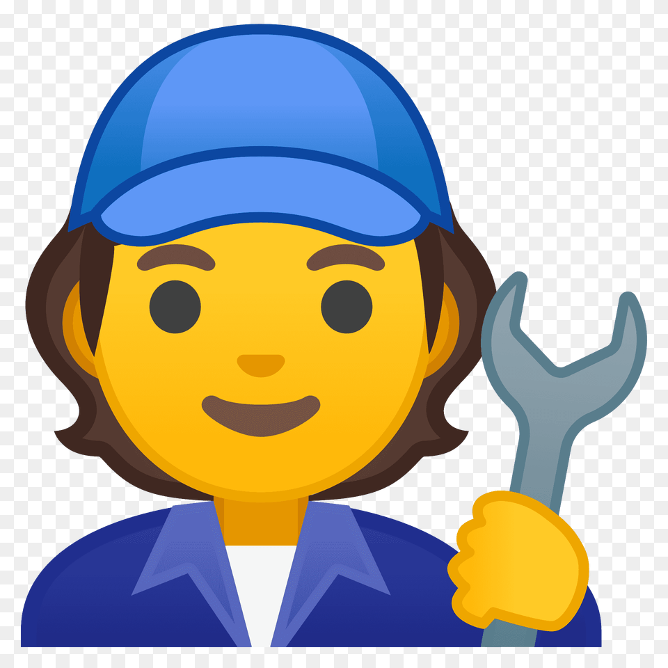 Mechanic Emoji Clipart, Cap, Clothing, Hat, Head Free Png Download