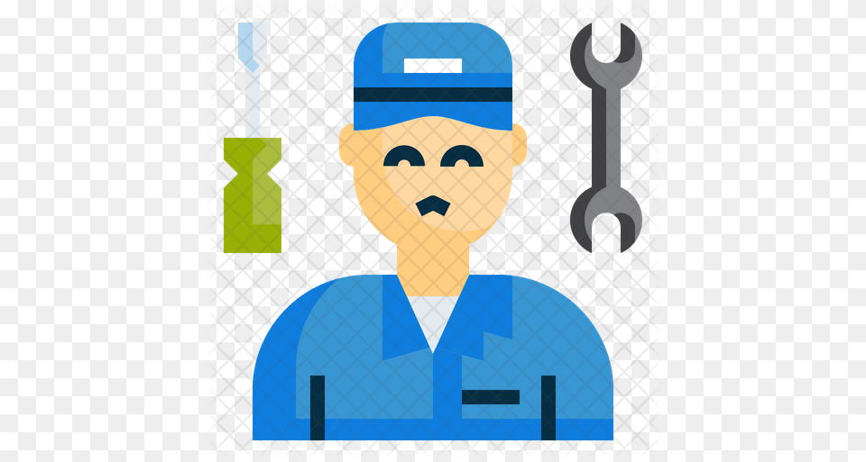 Mechanic Icon Cartoon, People, Person Free Transparent Png