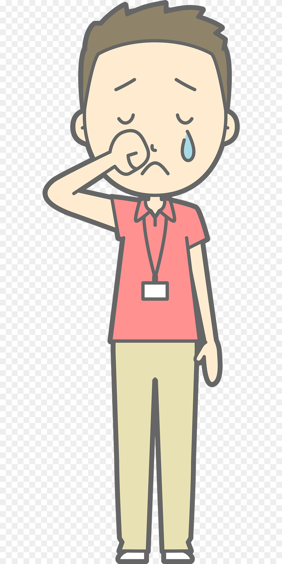 Mechanic Man Is Crying Clipart, Person, Face, Head Png