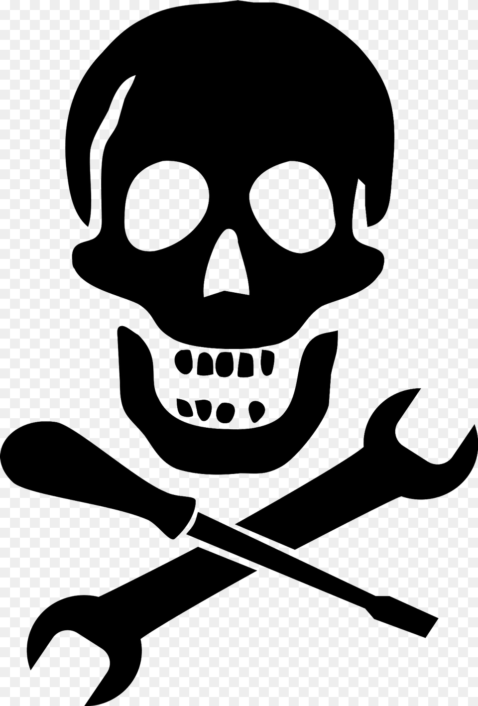 Mechanic Pirate Clipart, Stencil, Animal, Fish, Sea Life Free Transparent Png