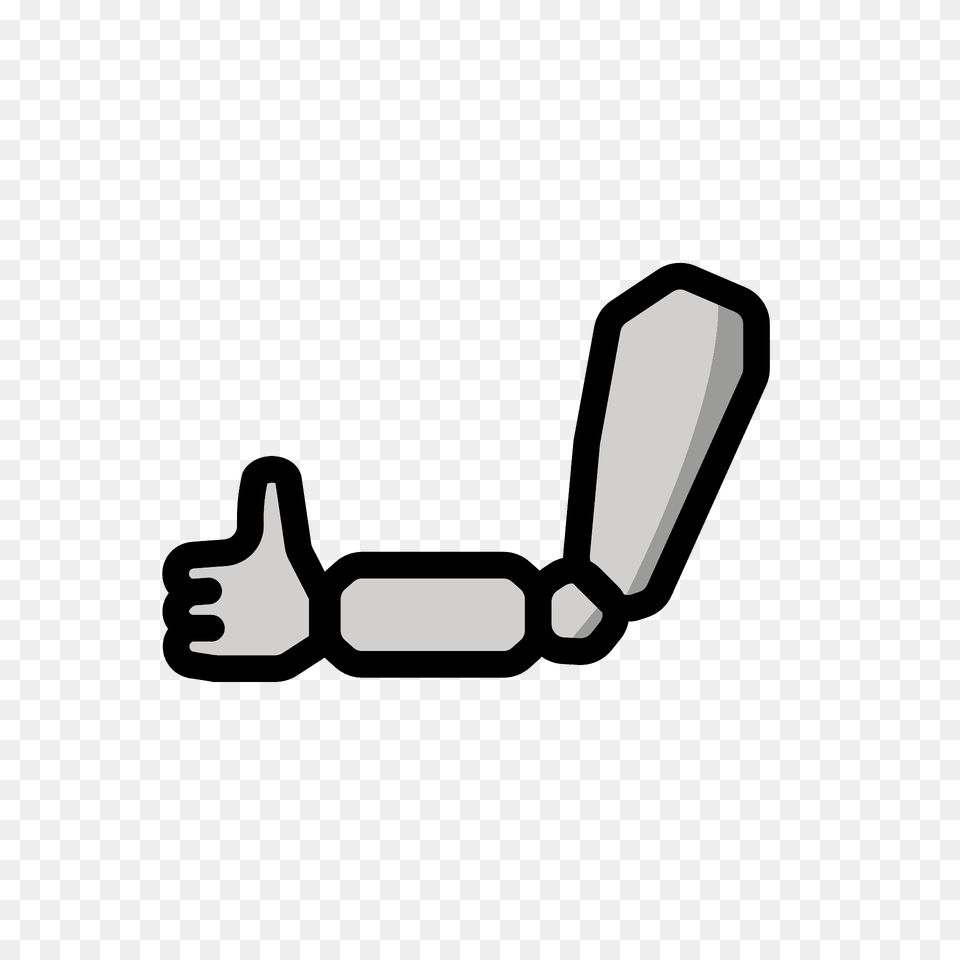 Mechanical Arm Emoji Clipart, Toothpaste, Body Part, Hand, Person Free Png