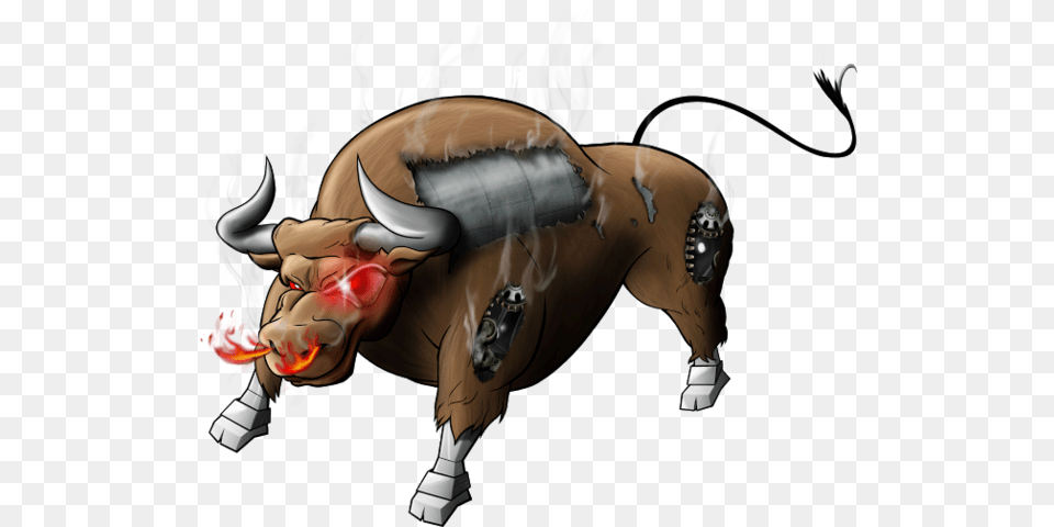 Mechanical Bull Bull, Animal, Mammal, Buffalo, Wildlife Free Png
