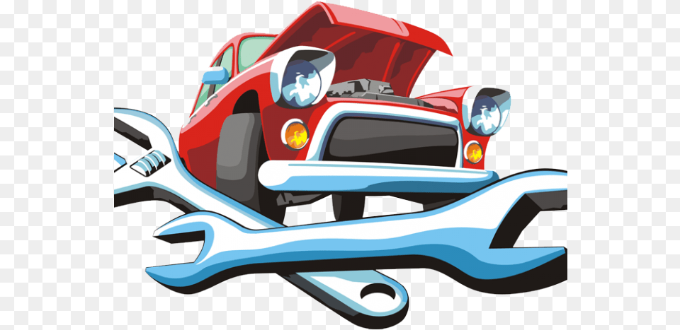 Mechanical Clipart Auto Mechanic Shop Clip Art Auto Mechanic, Car, Transportation, Vehicle Free Png Download