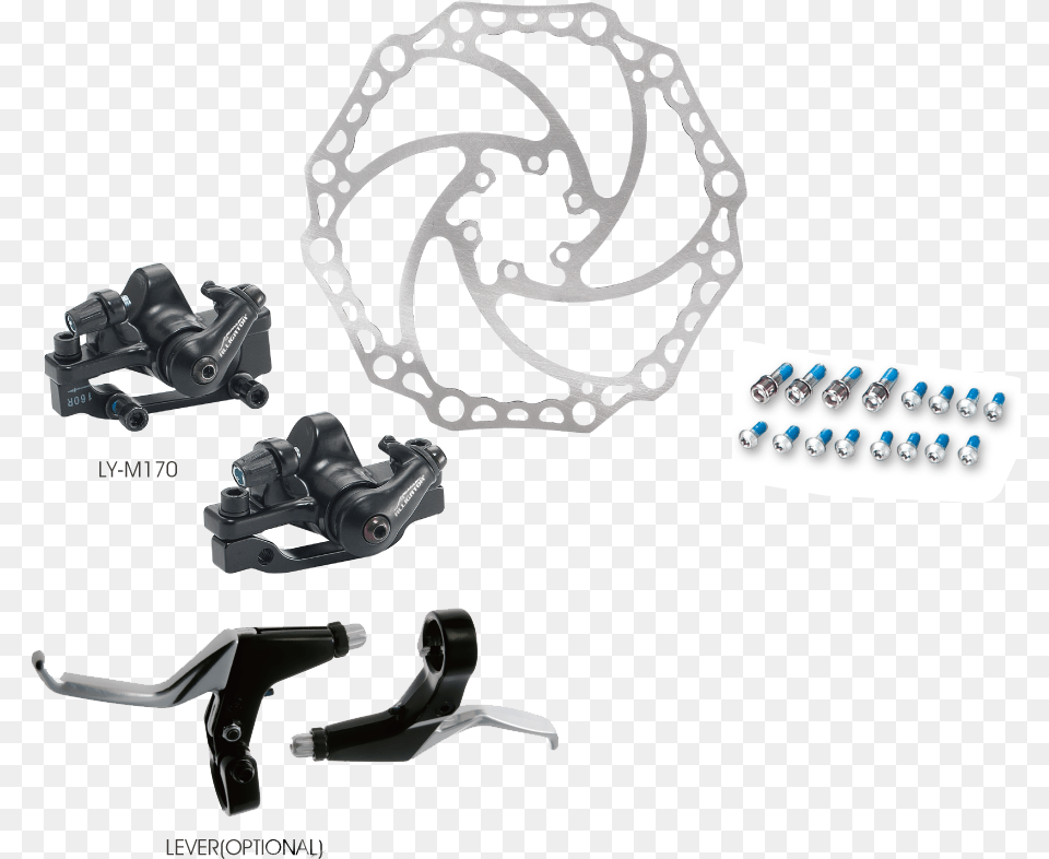 Mechanical Disc Brake System Disco Crown Alligator, Coil, Machine, Rotor, Spiral Free Png