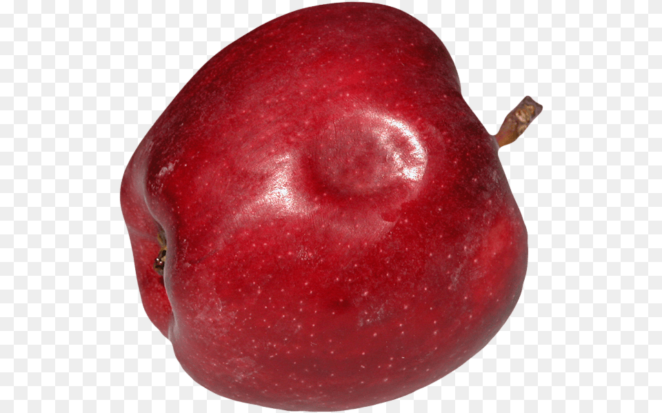 Mechanical Field Injury Apple With A Bruise, Food, Fruit, Plant, Produce Free Png